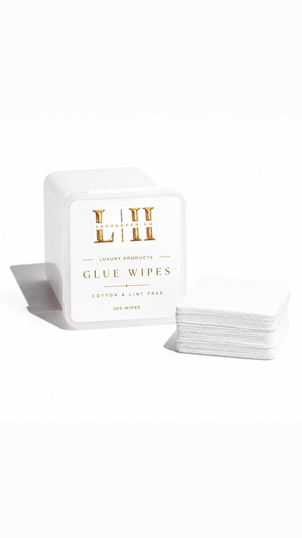 Glue Wipes
Cotton & Lint Free • 200 Wipes
