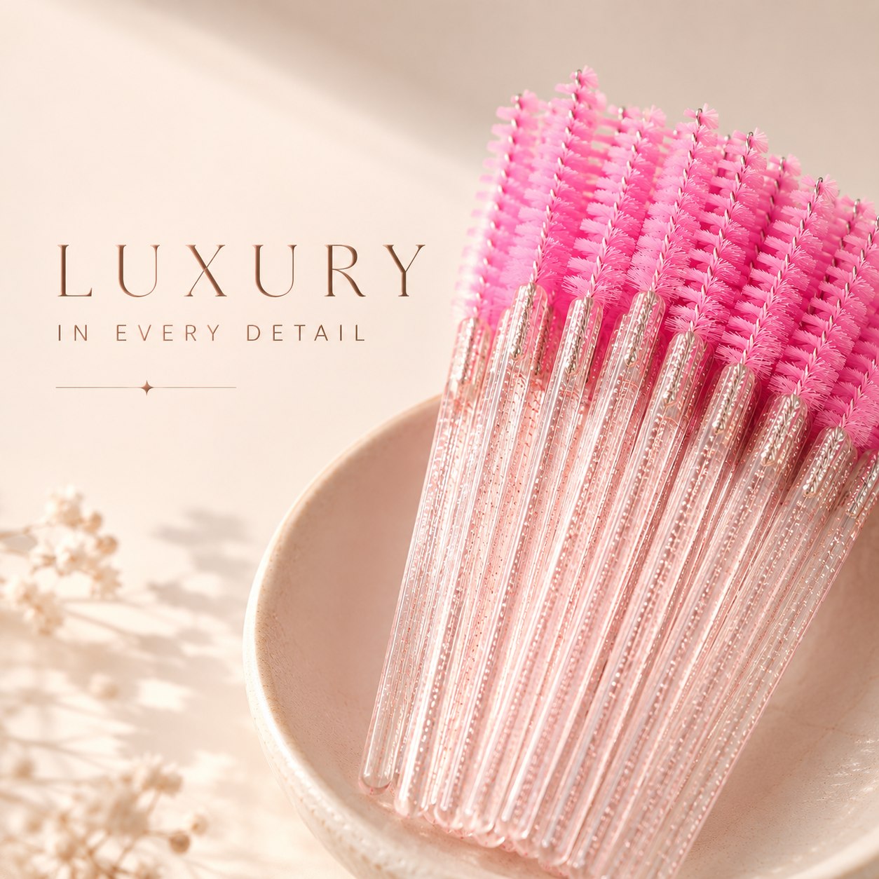 Crystal Lash Brushes (50 PCS)