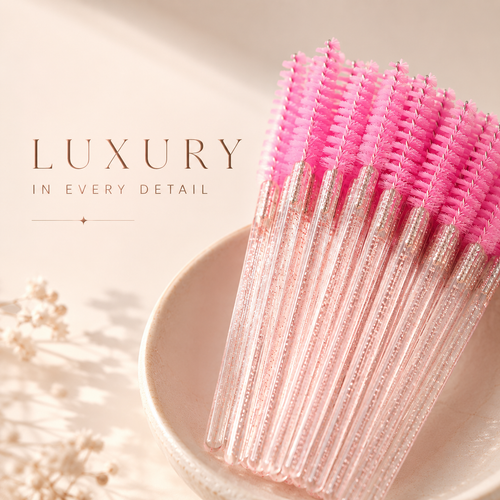 Crystal Lash Brushes (50 PCS)