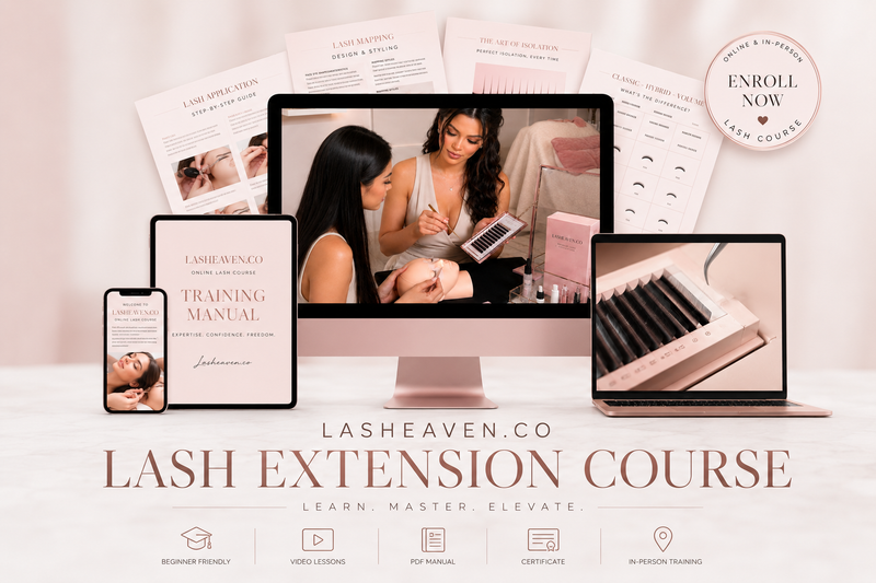 Professional Online Lash Extension Course